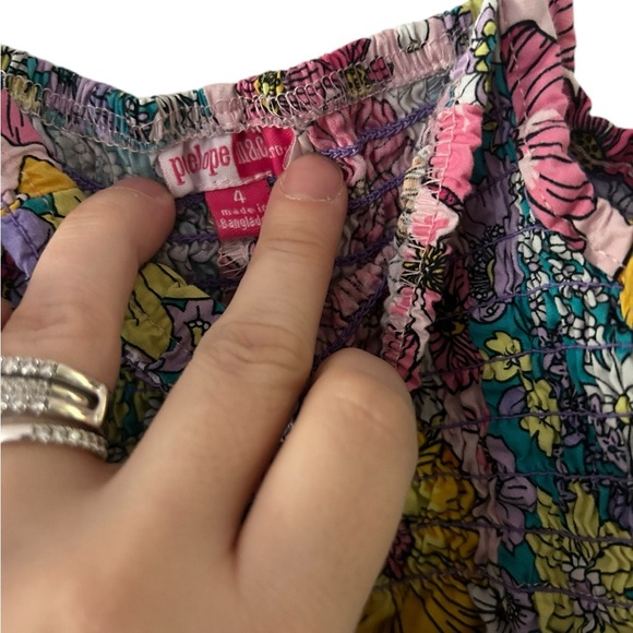 Penelope Mack Floral Multicolor Sundress Size 4 - Picture 3 of 4